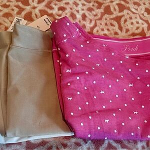Victoria's Secret 3 pair  2 neutral underwear and one pink NWT XL